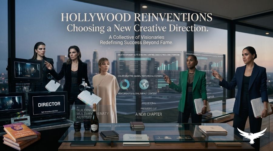 Hollywood Stars Reinventing Their Careers in Surprising Ways