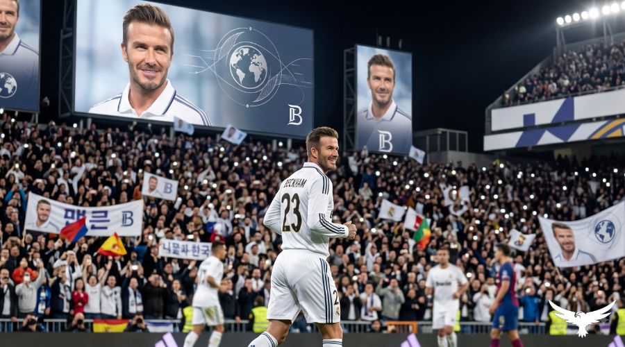 Real Madrid Turned Beckham Into a Global Brand