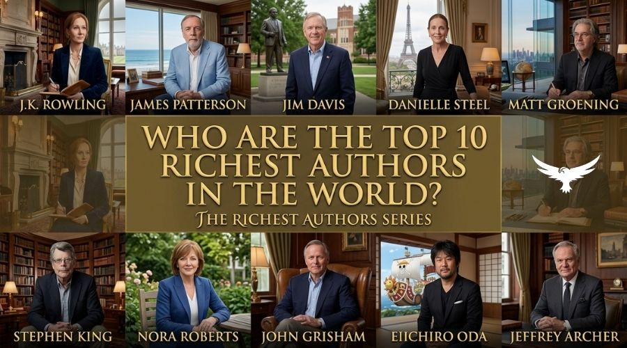 Who Are The Top 10 Richest Authors in the World
