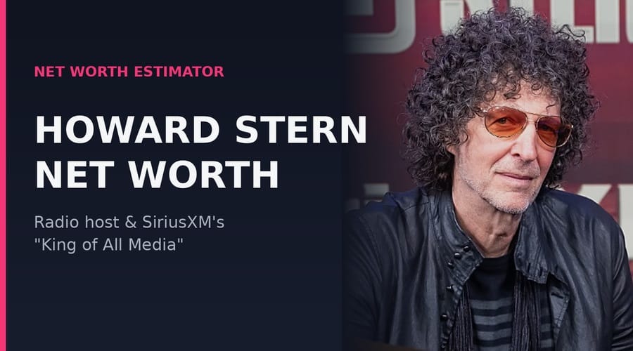 Howard Stern Net Worth