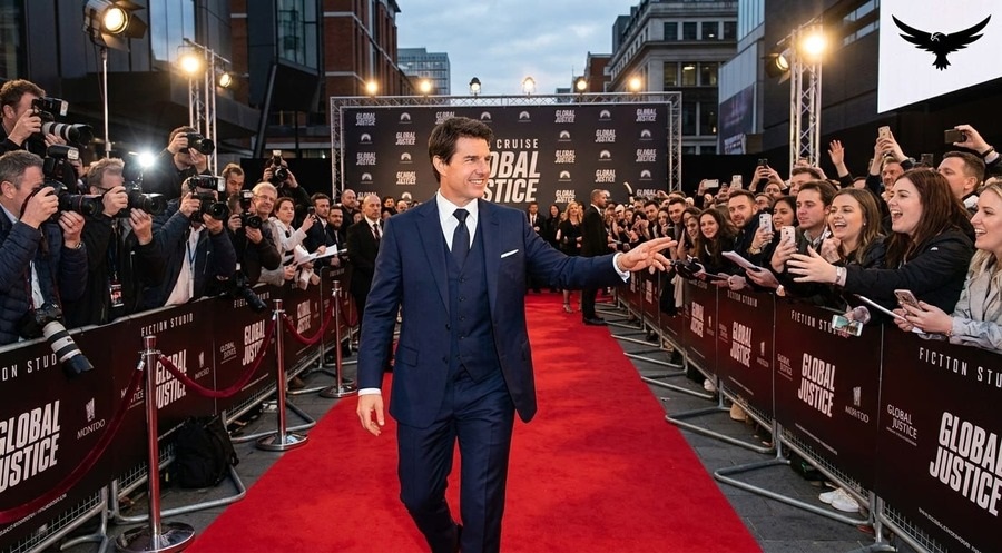 Tom Cruise at Public Fan Event