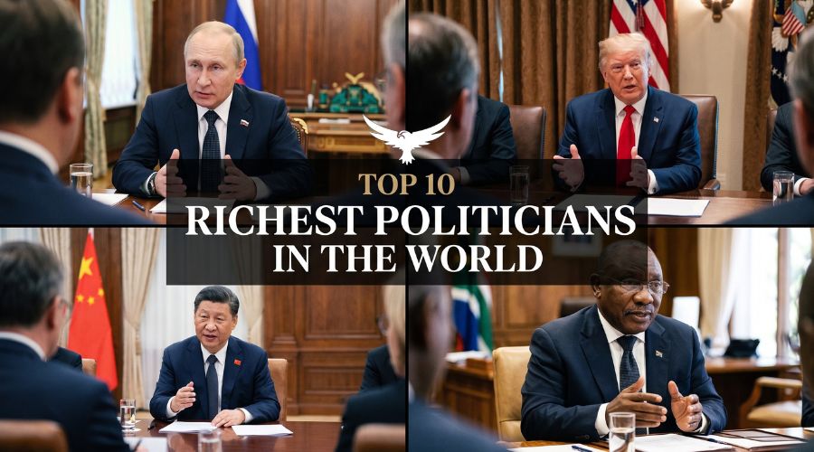 Top 10 Richest Politicians in the World